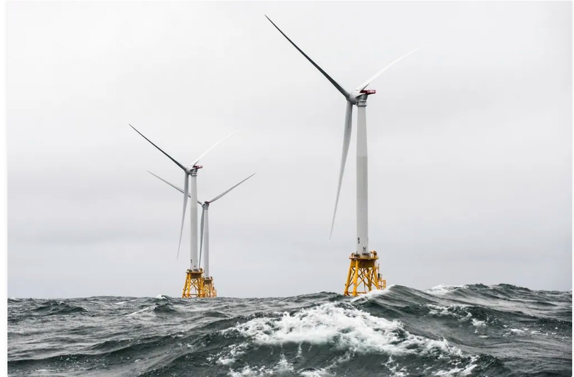 Fiskarlaget er svært bekymret for hva havvind kan bety for norske og internasjonale fiskerier. Her et bilde fra den første kommersielle havvindfarmen i USA, Block Island Wind Farm utenfor Rhode Island. Illustrasjonsfoto: US Dept of Energy Fiskarlaget er svært bekymret for hva havvind kan bety for norske og internasjonale fiskerier. Her et bilde fra den første kommersielle havvindfarmen i USA, Block Island Wind Farm utenfor Rhode Island. Illustrasjonsfoto: US Dept of Energy