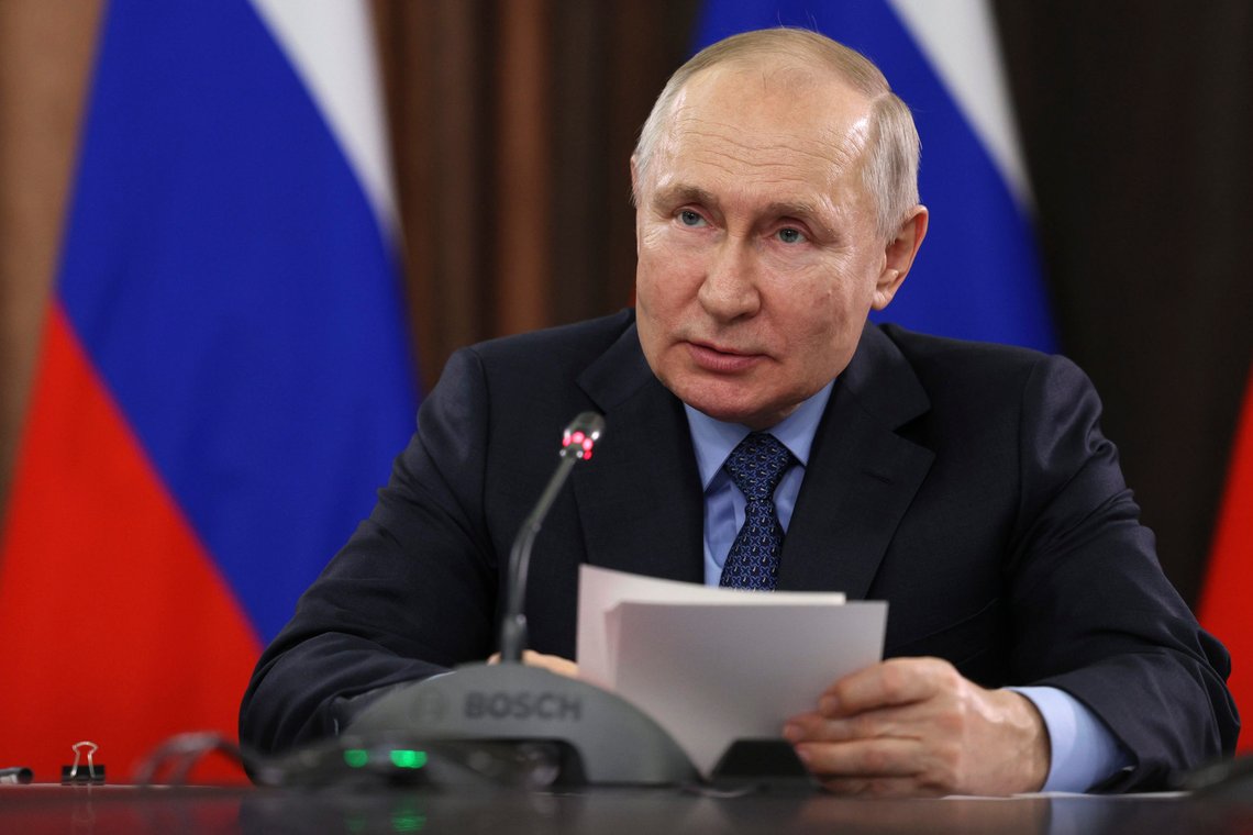 Russlands president Vladimir Putin serverte en kraftsalve mot Norge i en tale til utenlandske ambassadører onsdag. Arkivfoto: Gavriil Grigorov / Kreml via AP / NTB Russlands president Vladimir Putin serverte en kraftsalve mot Norge i en tale til utenlandske ambassadører onsdag. Arkivfoto: Gavriil Grigorov / Kreml via AP / NTB
