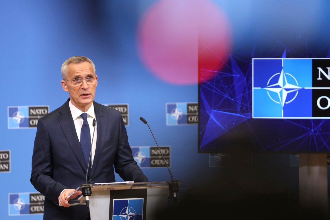 Nato-sjef Jens Stoltenberg ser fram til å se Ukrainas president Volodymyr Zelenskyj på toppmøtet med Nato-lederne i juli. Foto: Geert Vanden Wijngaert / AP / NTB Nato-sjef Jens Stoltenberg ser fram til å se Ukrainas president Volodymyr Zelenskyj på toppmøtet med Nato-lederne i juli. Foto: Geert Vanden Wijngaert / AP / NTB