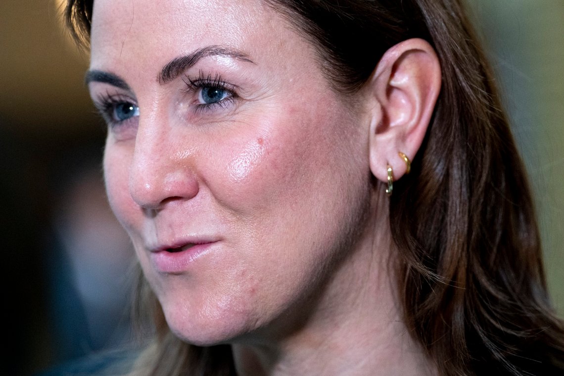 Oslo 20230329.
Kunnskapsminister Tonje Brenna etter den muntlige spørretimen i Stortinget onsdag.
Foto: Javad Parsa / NTB Oslo 20230329.
Kunnskapsminister Tonje Brenna etter den muntlige spørretimen i Stortinget onsdag.
Foto: Javad Parsa / NTB