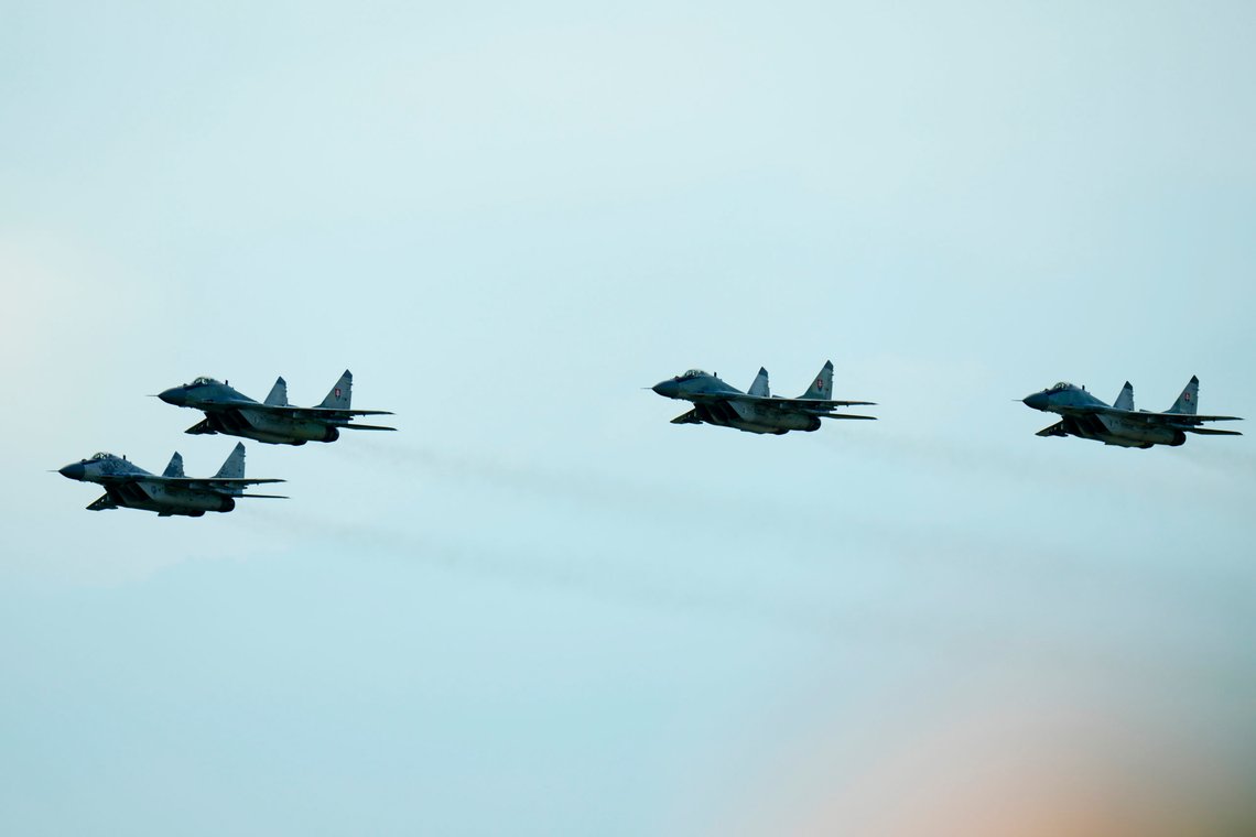 Slovakia har levert MiG-29-flyene de lovet til Ukraina, opplyser Slovakias forsvarsdepartement. Arkivfoto: Petr David Josek / AP / NTB Slovakia har levert MiG-29-flyene de lovet til Ukraina, opplyser Slovakias forsvarsdepartement. Arkivfoto: Petr David Josek / AP / NTB