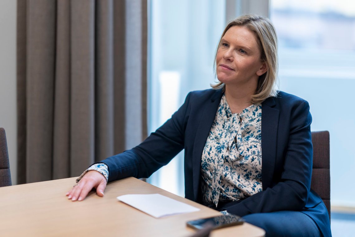 FRPs leder Sylvi Listhaug før landsmøtet.
Foto: Lars Thomas Nordby / NTB FRPs leder Sylvi Listhaug før landsmøtet.
Foto: Lars Thomas Nordby / NTB