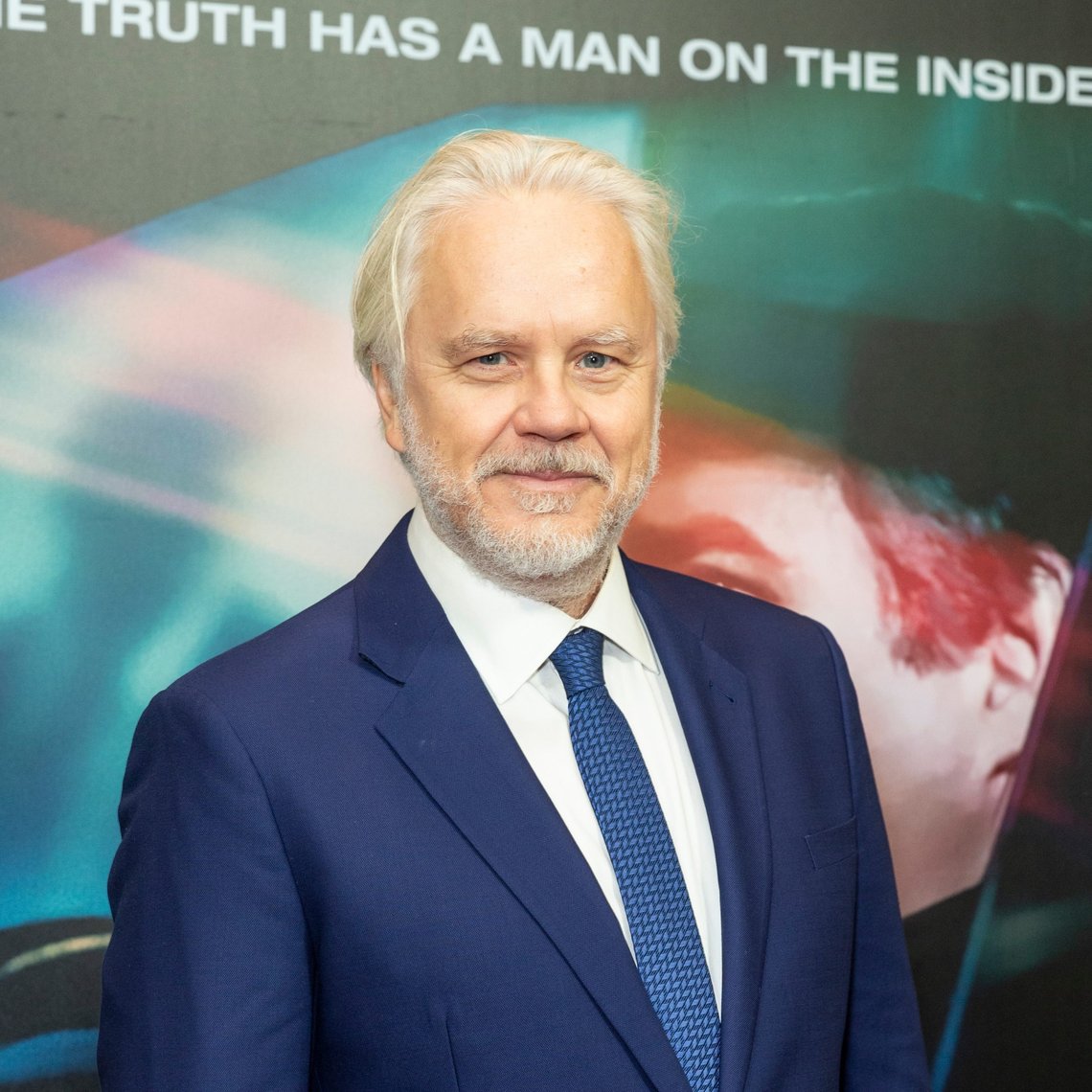 New York, NY - November 12, 2019: Tim Robbins at Waters at Walter Reade Theater at Lincoln Center. Photo: Lev Radin, United States. New York, NY - November 12, 2019: Tim Robbins at Waters at Walter Reade Theater at Lincoln Center. Photo: Lev Radin, United States.