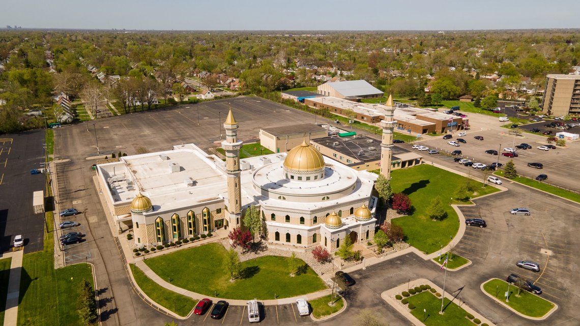 Dearborn, Michigan USA - May 5, 2022: Islamic Center of America. Foto: Matthew G Eddy, United States (Som Minnesota, har Michigan også en voksende Muslim befolkning, journ. anm.) Dearborn, Michigan USA - May 5, 2022: Islamic Center of America. Foto: Matthew G Eddy, United States (Som Minnesota, har Michigan også en voksende Muslim befolkning, journ. anm.)