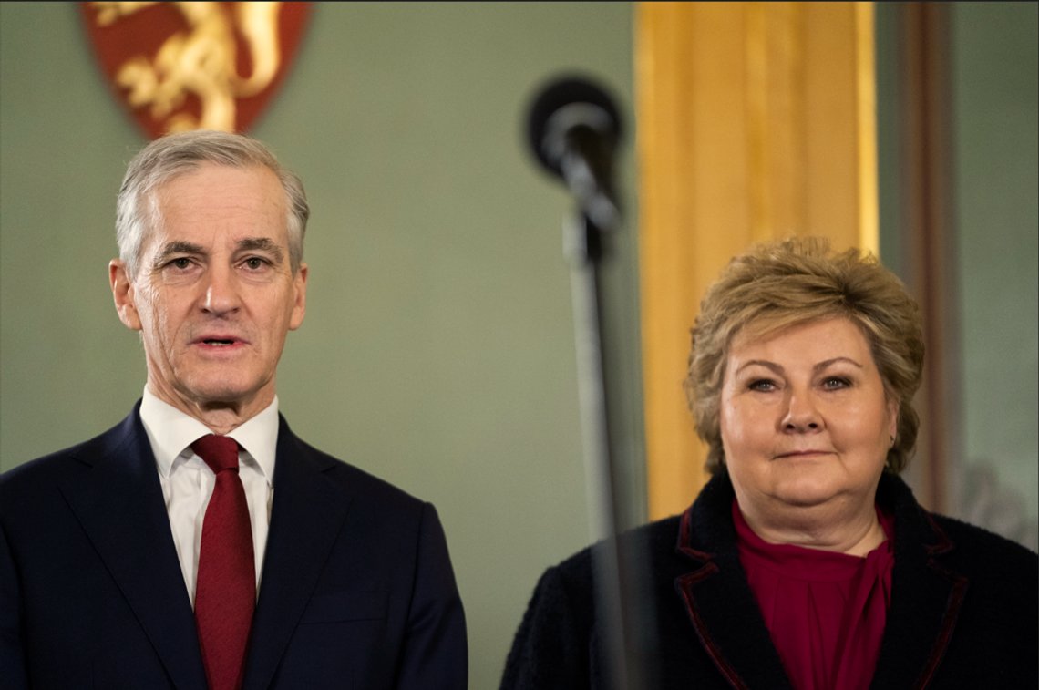 Nåværende statsminister Jonas Gahr Støre (Ap) og Erna Solberg (H) fører den samme dysfunksjonelle klimapolitikken, skriver kommunestyrekandidat for Lier FrP, Thorstein Opsahl. Illustrasjonsfoto: Terje Pedersen / NTB Nåværende statsminister Jonas Gahr Støre (Ap) og Erna Solberg (H) fører den samme dysfunksjonelle klimapolitikken, skriver kommunestyrekandidat for Lier FrP, Thorstein Opsahl. Illustrasjonsfoto: Terje Pedersen / NTB