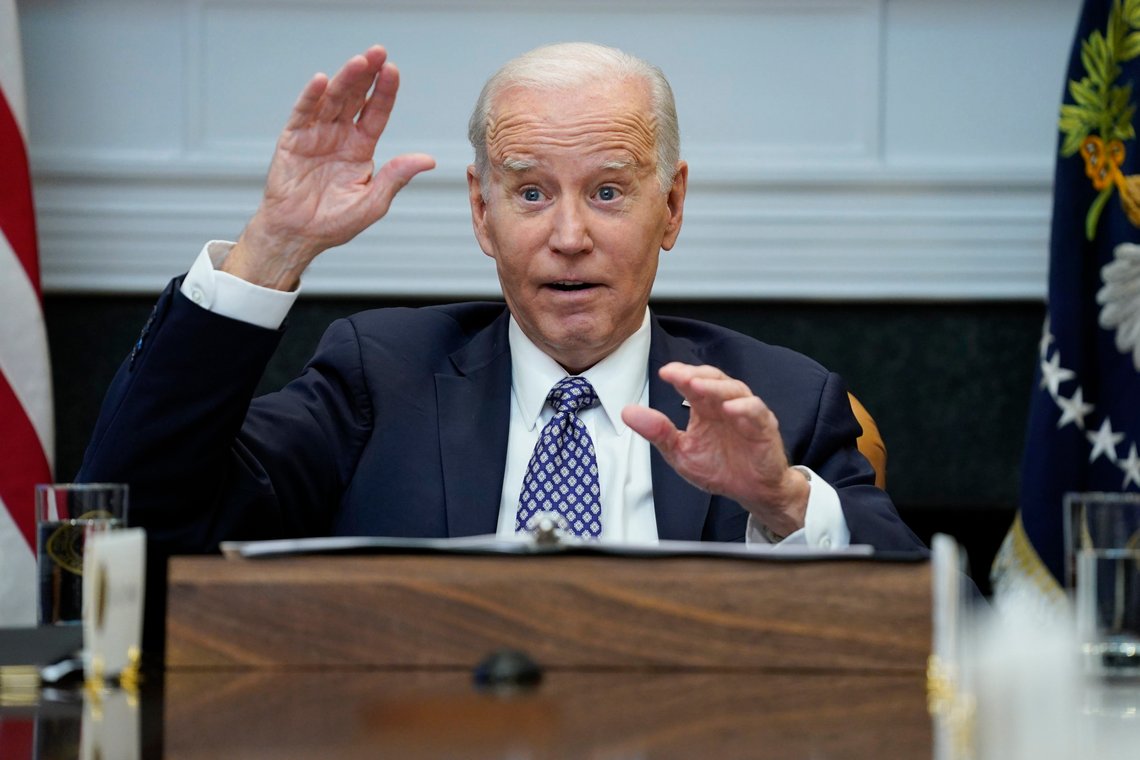 USAs president Joe Biden. Foto: Evan Vucci, AP-NTB. USAs president Joe Biden. Foto: Evan Vucci, AP-NTB.