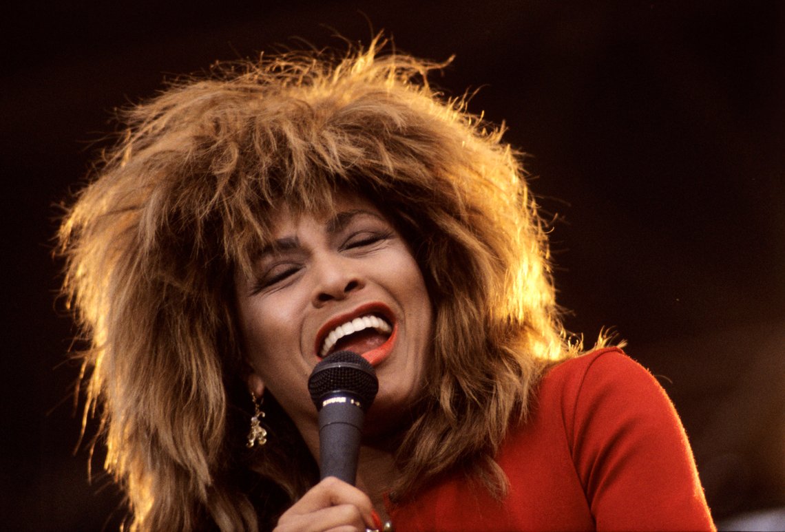 Tina Turner i aksjon under konserten på Valle Hovin.
Foto: Morten Hvaal / NTB Tina Turner i aksjon under konserten på Valle Hovin.
Foto: Morten Hvaal / NTB
