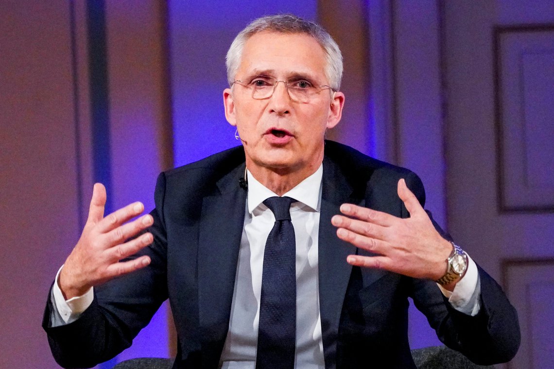 Oslo 20230530.
Panelsamtale med Nato-sjef Jens Stoltenberg og utenriksminister Anniken Huitfeldt i forbindelse med Natos utenriksministermøte i Gamle Logen i Oslo.
Foto: Gorm Kallestad / NTB Oslo 20230530.
Panelsamtale med Nato-sjef Jens Stoltenberg og utenriksminister Anniken Huitfeldt i forbindelse med Natos utenriksministermøte i Gamle Logen i Oslo.
Foto: Gorm Kallestad / NTB