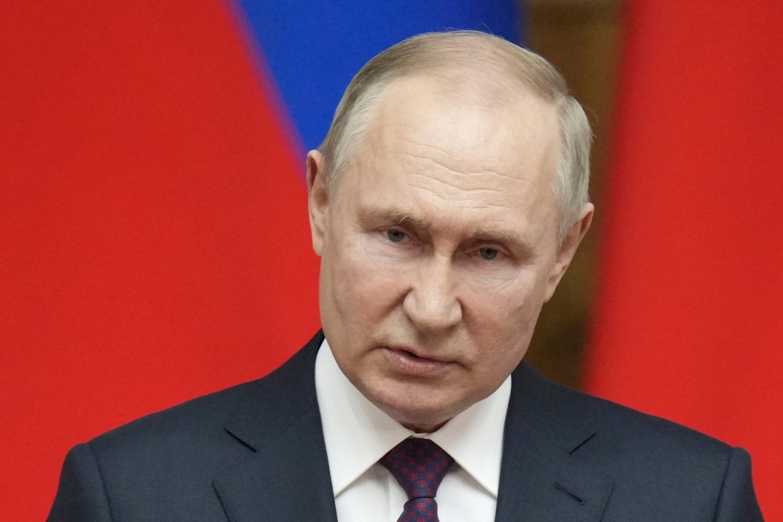 Russlands president Vladimir Putin skal ha hatt personlige motiver for sin invasjon av Ukraina, hevder ny rapport. Foto: Alexei Danichev, Sputnik, Kremlin Pool via AP Russlands president Vladimir Putin skal ha hatt personlige motiver for sin invasjon av Ukraina, hevder ny rapport. Foto: Alexei Danichev, Sputnik, Kremlin Pool via AP