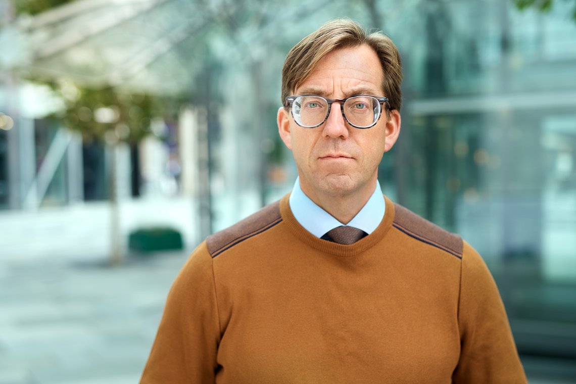 Admininsterernde Direktør i Regnskap Norge, Rune Aale-Hansen, er bekymret for både antall konkurser og Regjeringens sendrektighet i å oppflylle sine løfter om forenklinger i byråkratiet for næringslivet. Foto: RN‘s presserom. Admininsterernde Direktør i Regnskap Norge, Rune Aale-Hansen, er bekymret for både antall konkurser og Regjeringens sendrektighet i å oppflylle sine løfter om forenklinger i byråkratiet for næringslivet. Foto: RN‘s presserom.