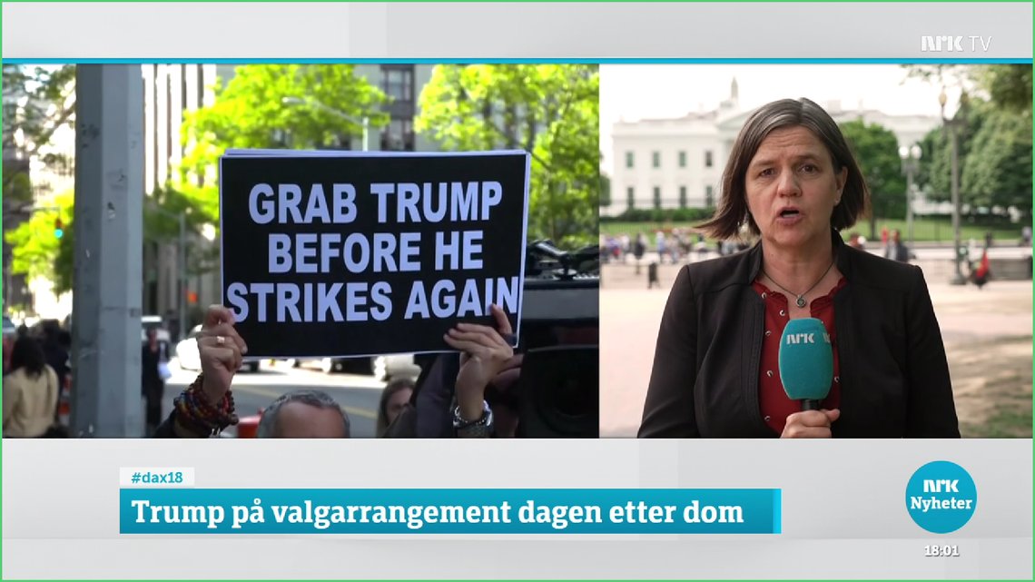 Skjermdump NRK. Dagsnytt 18. Skjermdump NRK. Dagsnytt 18.