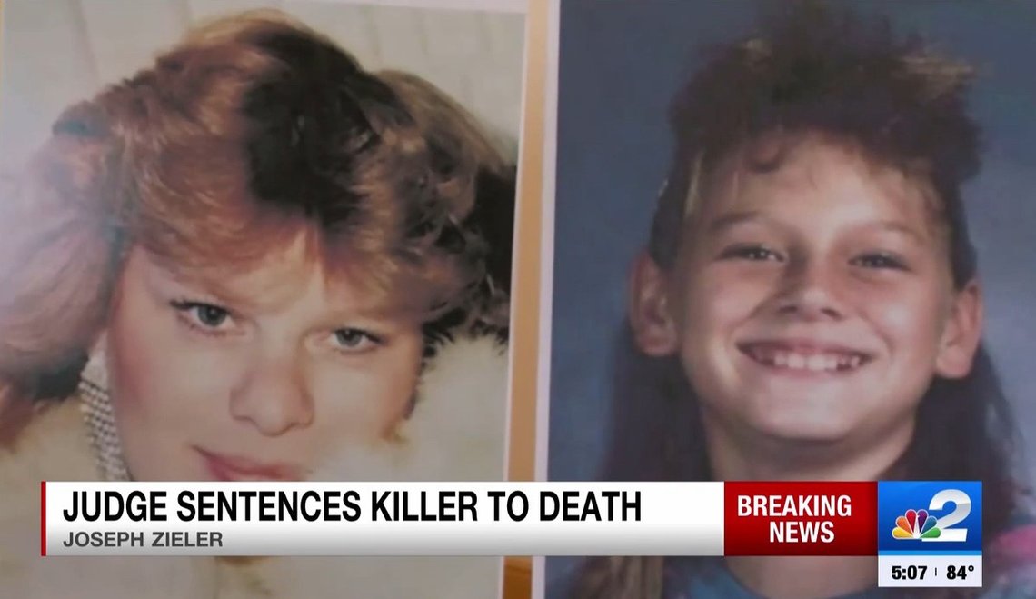 Foto: Skjermdump NBC2 News. CAPE CORAL, Florida — Joseph Zieler har blitt dømt til døden for drapene i 1990 på 11 år gamle Robin Cornell og 32 år gamle Lisa Story i Cape Coral. Foto: Skjermdump NBC2 News. CAPE CORAL, Florida — Joseph Zieler har blitt dømt til døden for drapene i 1990 på 11 år gamle Robin Cornell og 32 år gamle Lisa Story i Cape Coral.