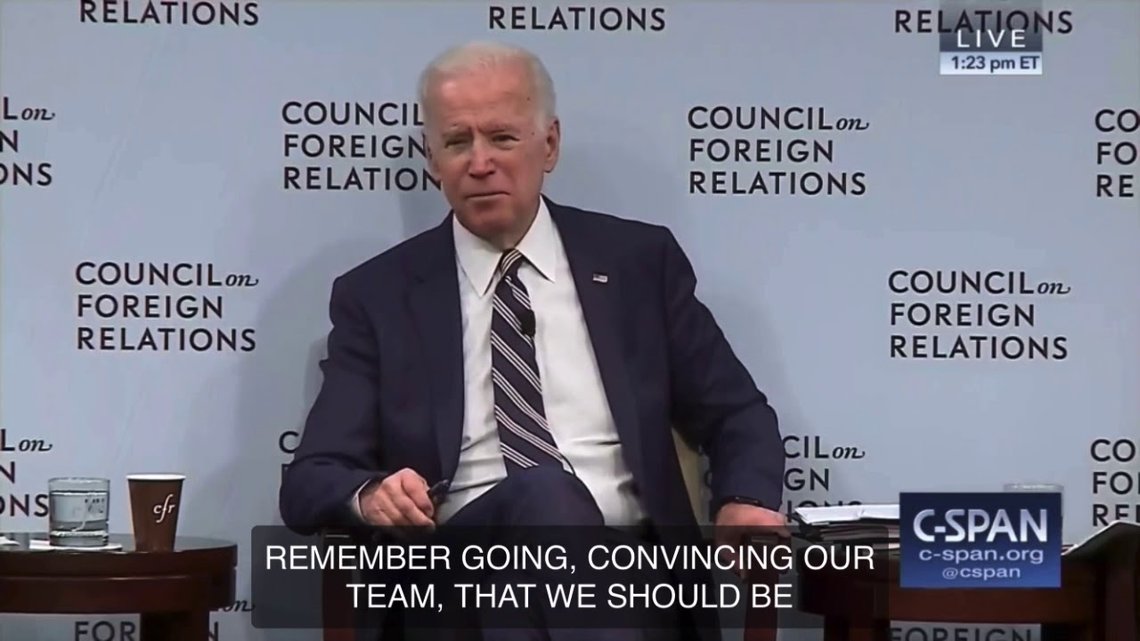Videoen fra 2018 der Biden skryter av å ha avsatt riksadvokat Viktor Sjokhin hjemsøker Biden og kan bli hans bane. Videoen fra 2018 der Biden skryter av å ha avsatt riksadvokat Viktor Sjokhin hjemsøker Biden og kan bli hans bane.