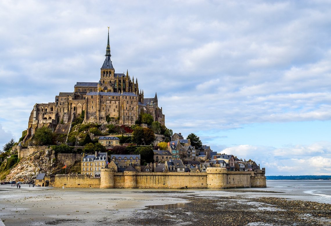 Bilde av Mont-Saint-Michel fra Pixabay. Bilde av Mont-Saint-Michel fra Pixabay.