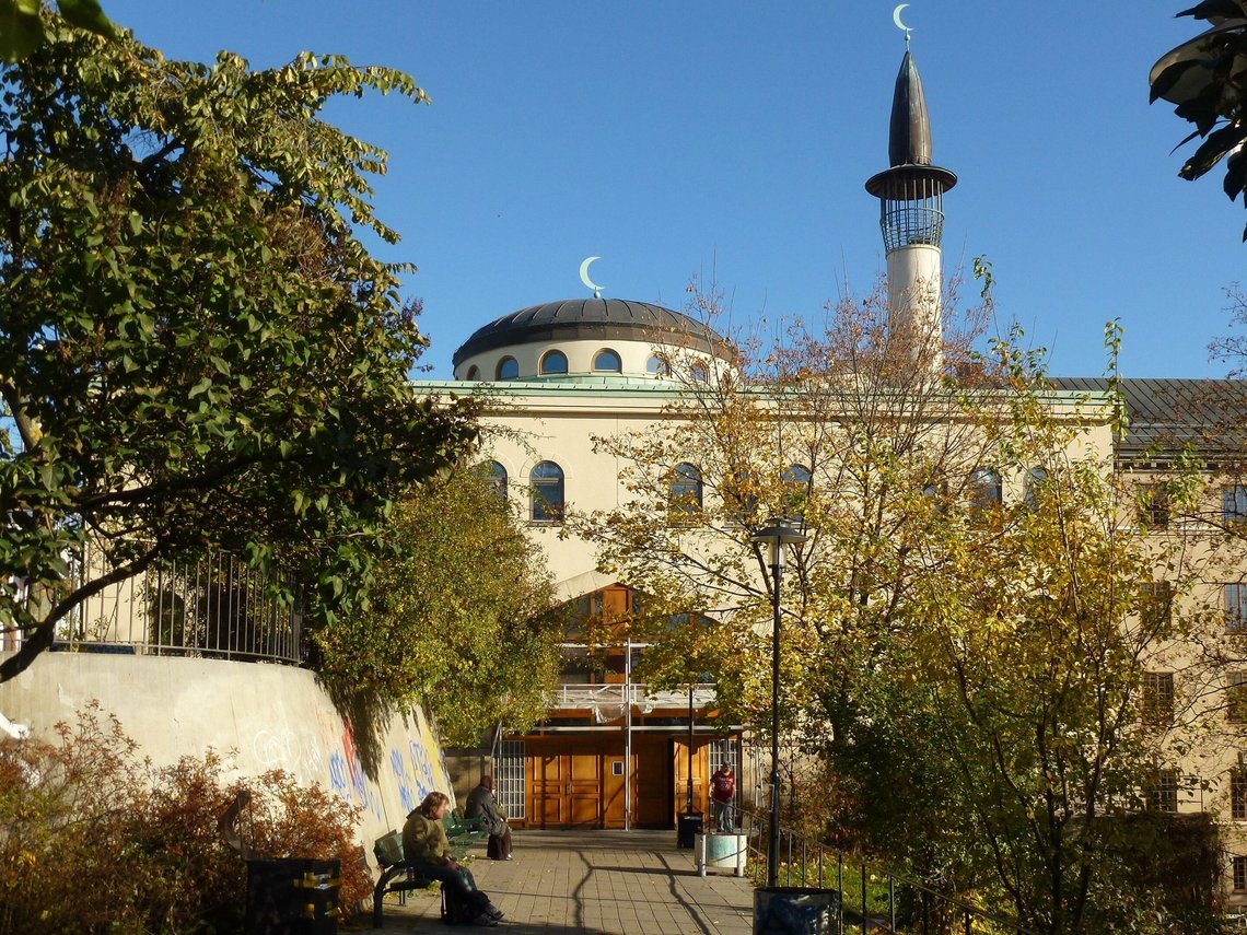 Stockhom moské. Foto: Holger.Ellgaard/ Wikipedia Stockhom moské. Foto: Holger.Ellgaard/ Wikipedia