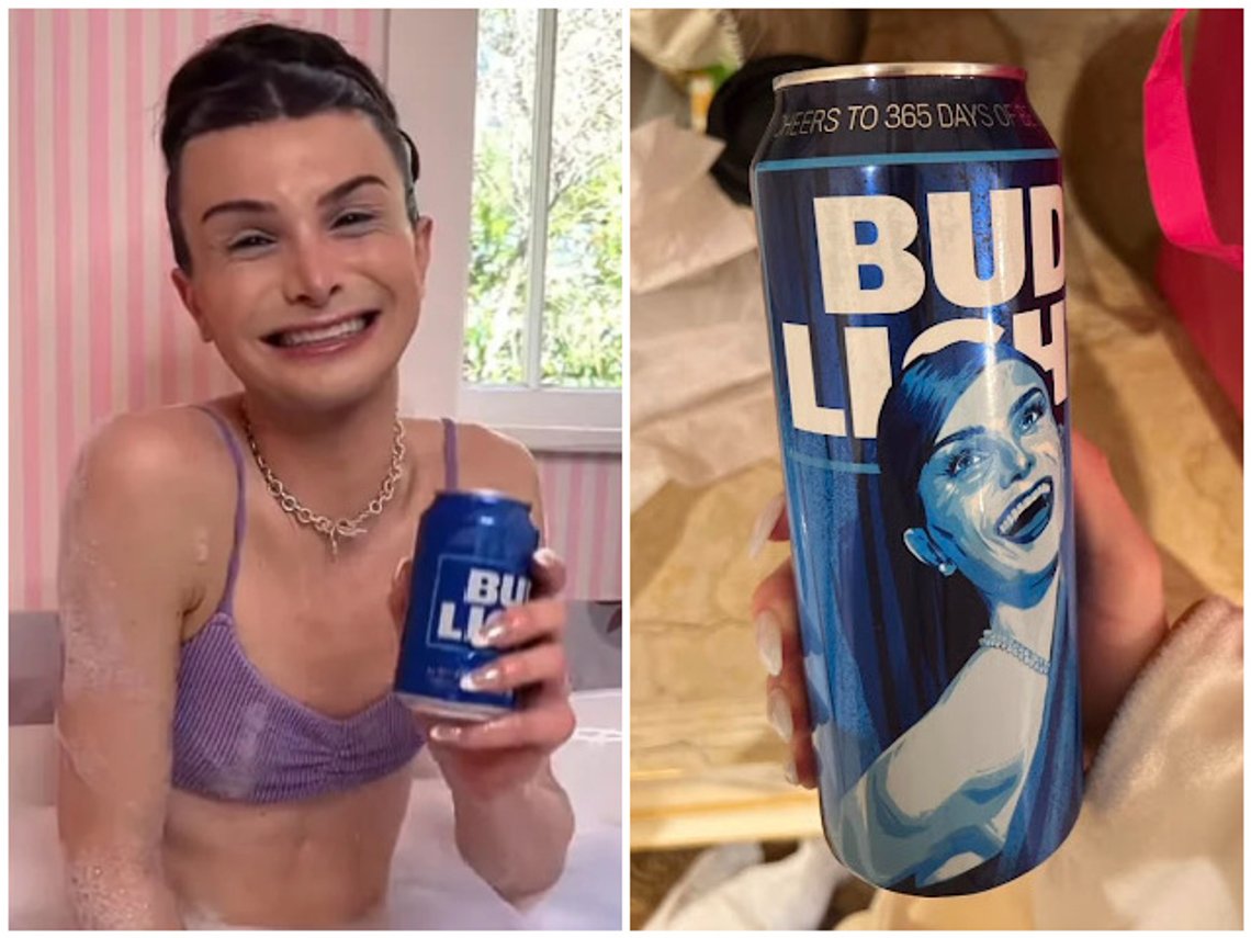 Dylan Mulvaney, Bud Light. Foto: Instagram Dylan Mulvaney, Bud Light. Foto: Instagram