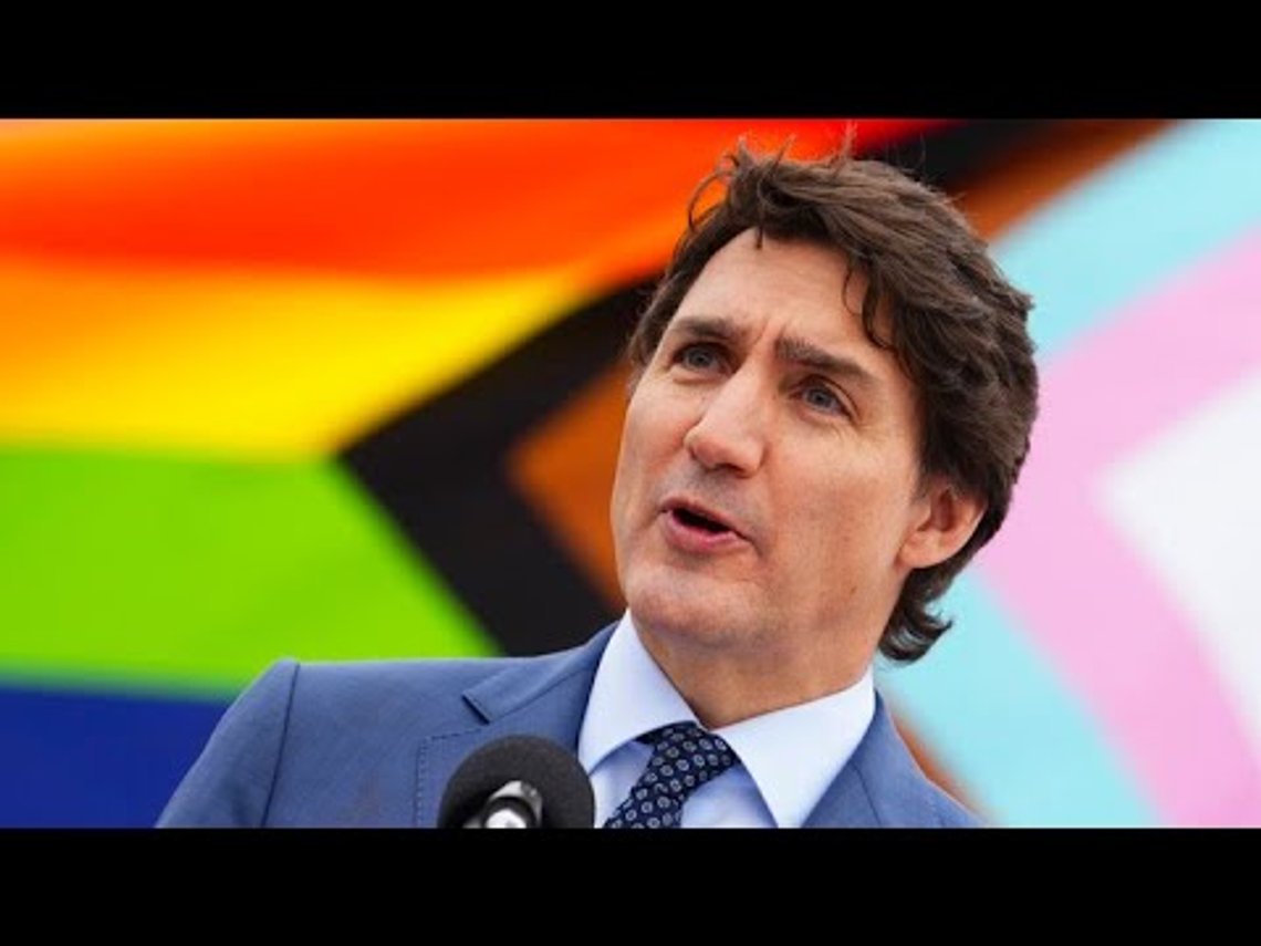 Canadas statsminister Justin Trudeau. Stillbilde YouTube Canadas statsminister Justin Trudeau. Stillbilde YouTube