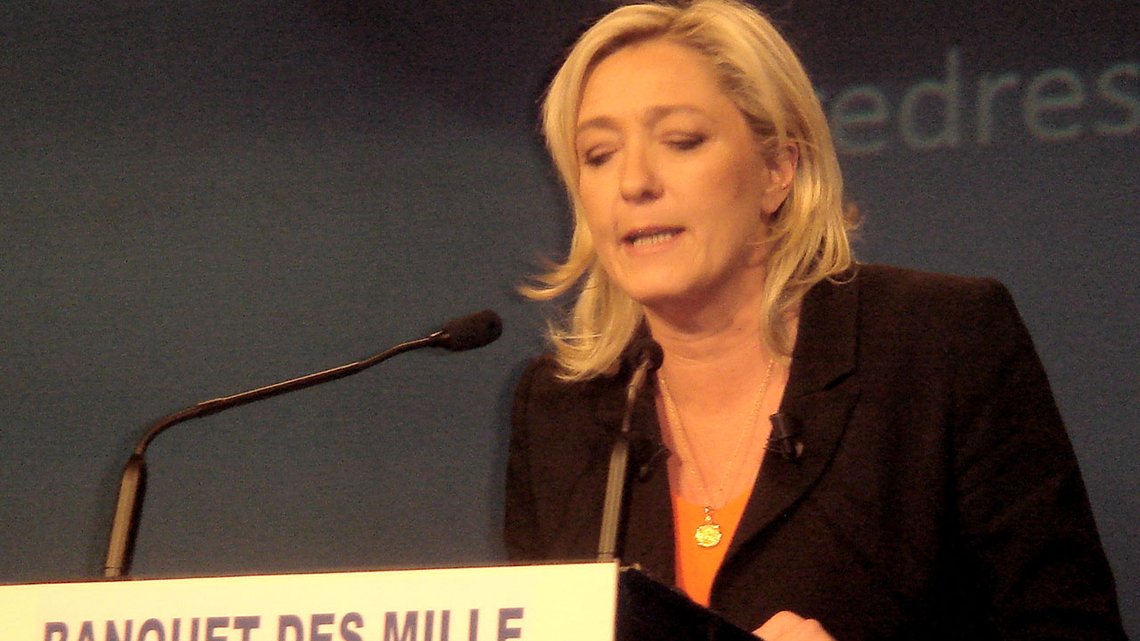 Marine Le Pen. Foto: Wikimedia Commons Marine Le Pen. Foto: Wikimedia Commons