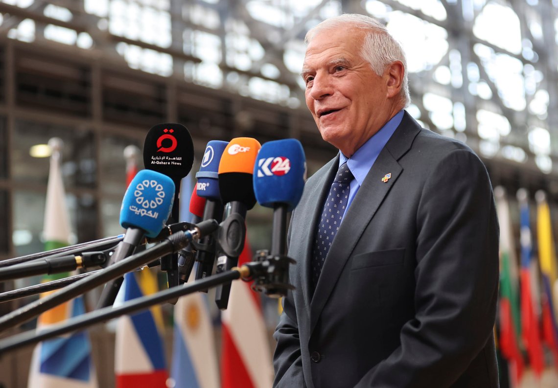 EUs utenrikspolitiske sjef Josep Borrell. Foto: AP/Francois Walschaerts EUs utenrikspolitiske sjef Josep Borrell. Foto: AP/Francois Walschaerts