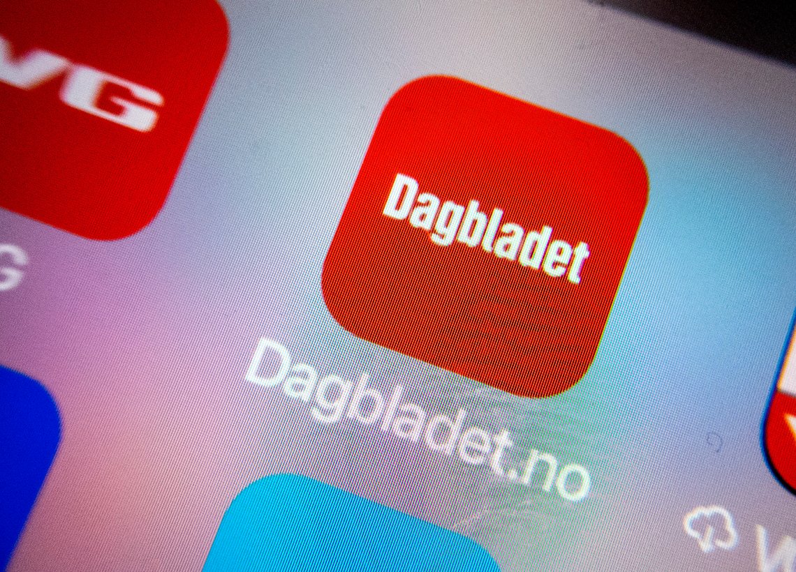 Illustrasjonsbilde: Dagbladet appen på mobil.
Foto: Gorm Kallestad / NTB Illustrasjonsbilde: Dagbladet appen på mobil.
Foto: Gorm Kallestad / NTB