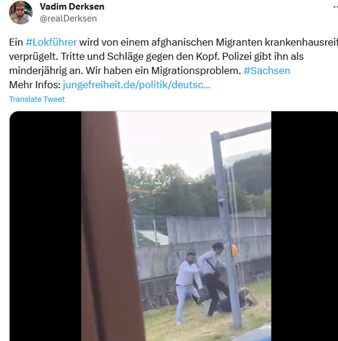 Skjermbilde fra Twitter. Skjermbilde fra Twitter.