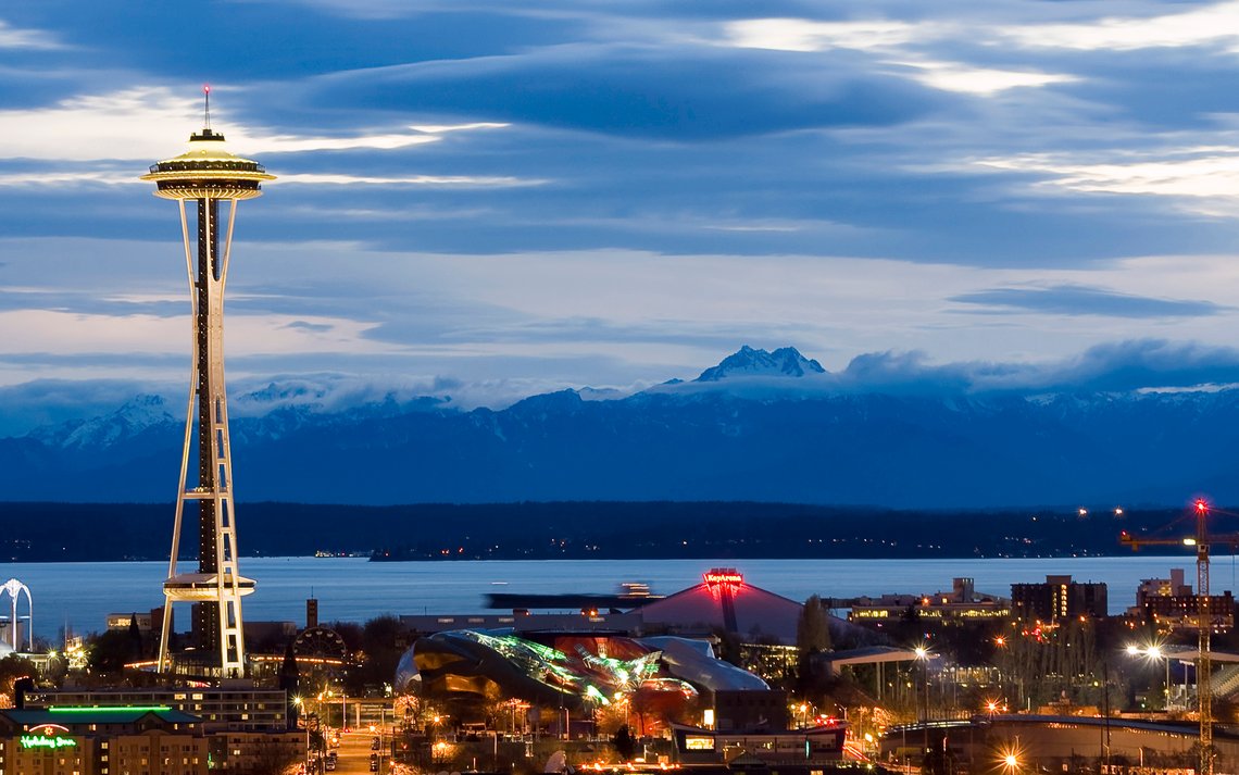 Seattle, med den berømte Space Needle. Byen er vakker men vanstyrt. Foto: Jeffery Hayes/ Wikipedia Seattle, med den berømte Space Needle. Byen er vakker men vanstyrt. Foto: Jeffery Hayes/ Wikipedia