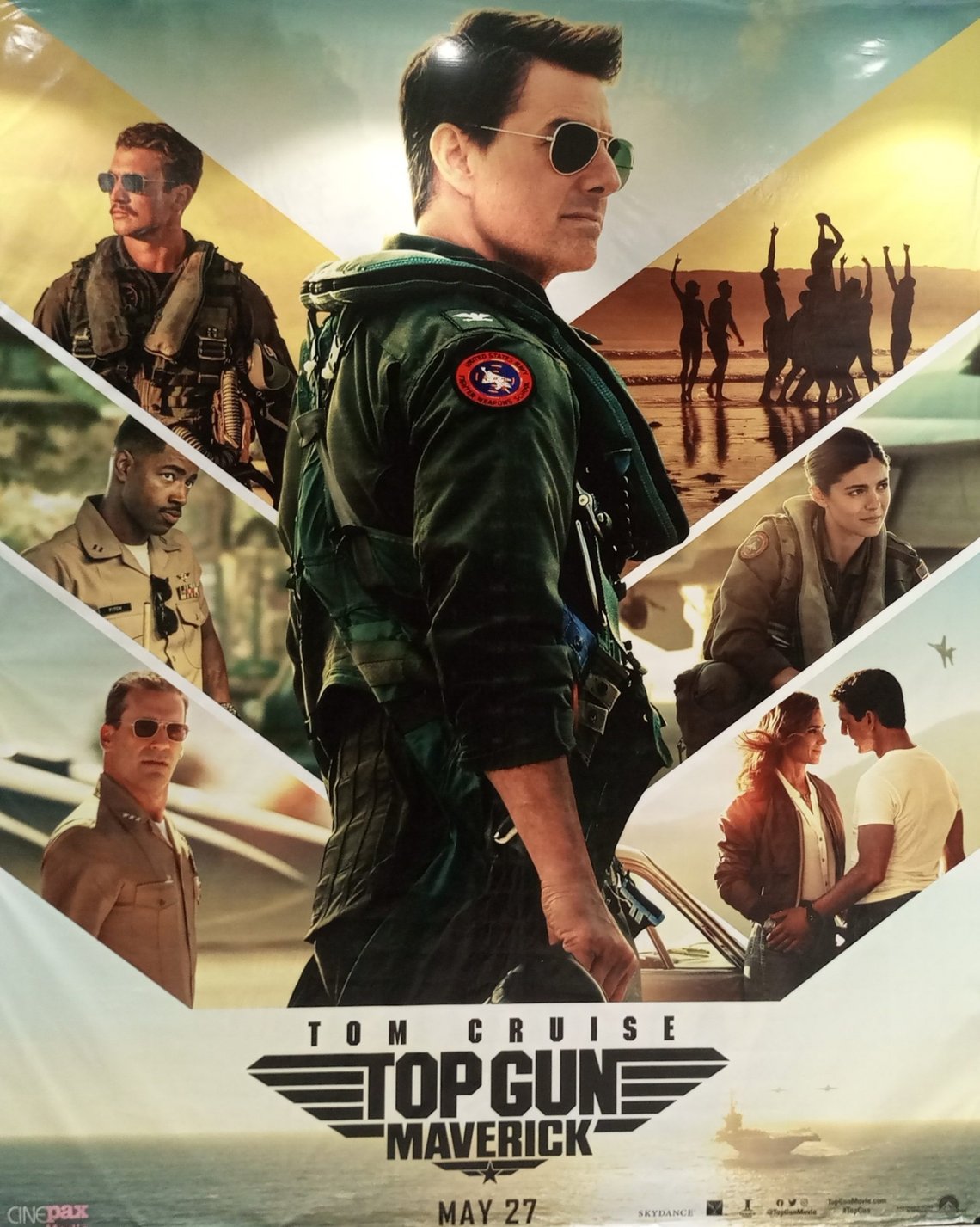 The top gun - maverick poster at a local cinema -Karachi Pakistan - june 2022. Photo: Shutterstock by Tea Talk, Pakistan. (Kina sensurerte Top Gun: Maverick i fjor, journ.anm.) The top gun - maverick poster at a local cinema -Karachi Pakistan - june 2022. Photo: Shutterstock by Tea Talk, Pakistan. (Kina sensurerte Top Gun: Maverick i fjor, journ.anm.)