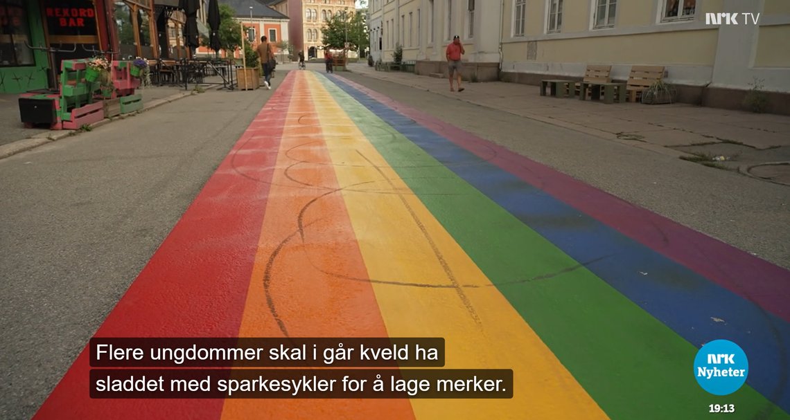 Skjermdump, NRK Dagsrevyen Skjermdump, NRK Dagsrevyen