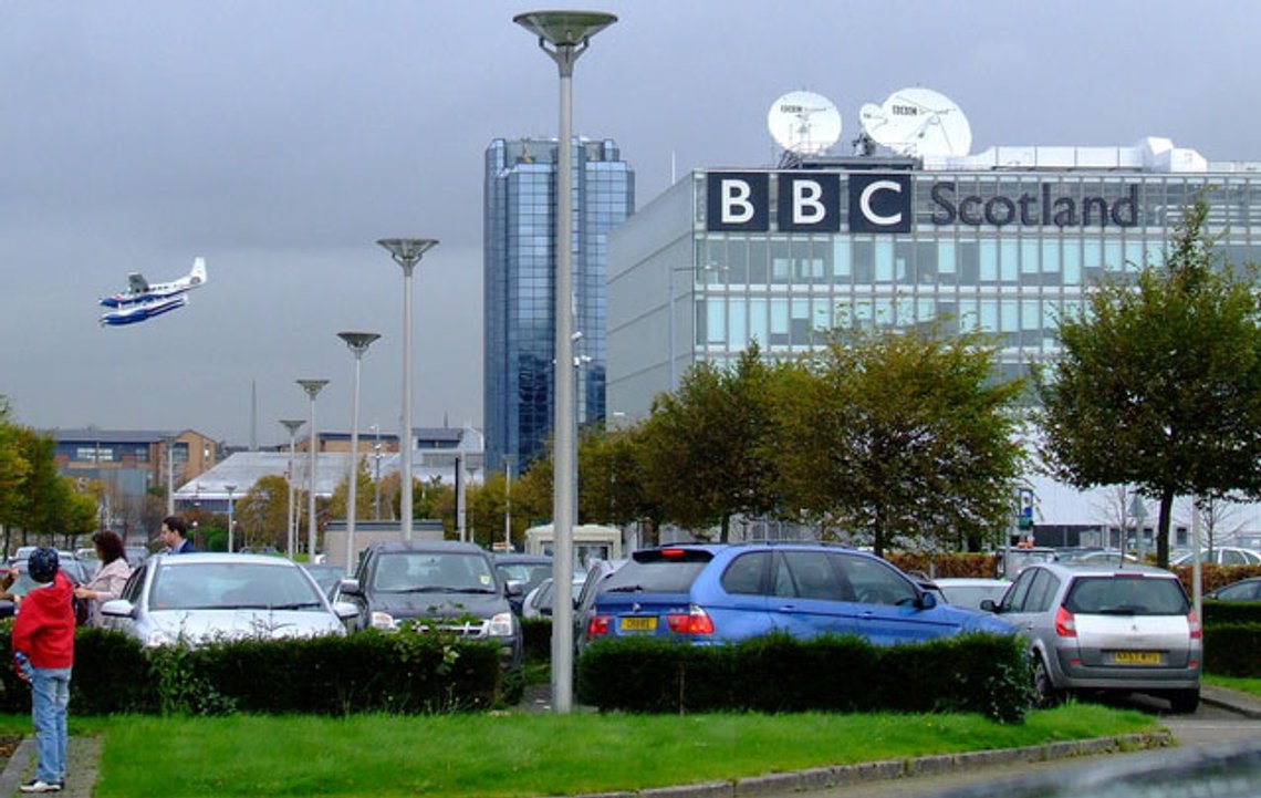 BBC Scotland HQ-bygning. Foto: Thomas Nugent, Wikimedia Commons BBC Scotland HQ-bygning. Foto: Thomas Nugent, Wikimedia Commons