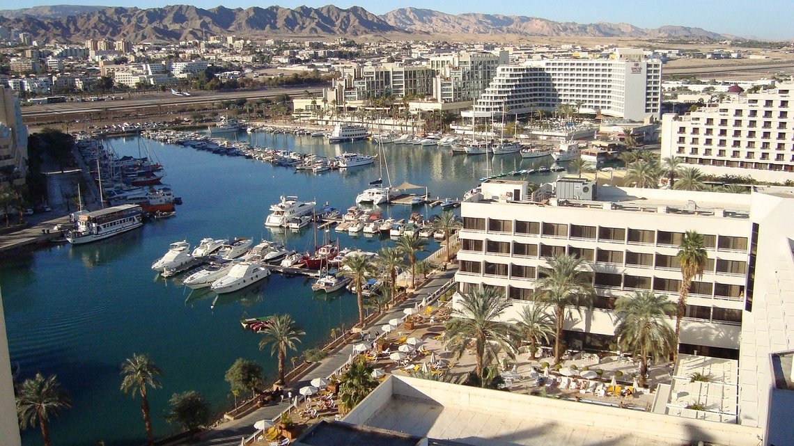 Eilat, bilde fra Pixabay. Eilat, bilde fra Pixabay.