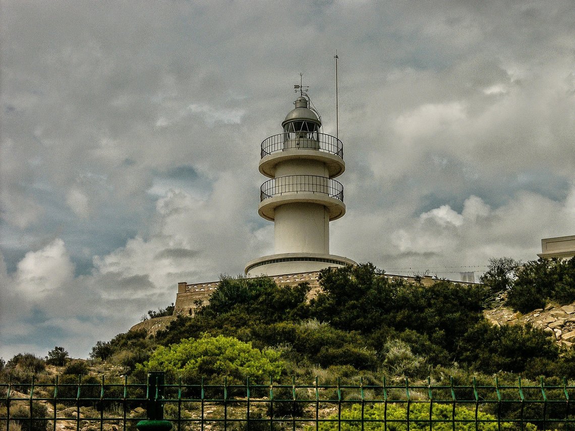 Fyrtårnet i Alicante, Spania. Foto: Pixabay Fyrtårnet i Alicante, Spania. Foto: Pixabay