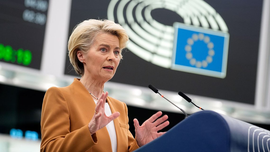 Nein, vi vil ikke ha migrantene tilbake, sier Ursula von der Leyen. Foto: Wikimedia Commons Nein, vi vil ikke ha migrantene tilbake, sier Ursula von der Leyen. Foto: Wikimedia Commons