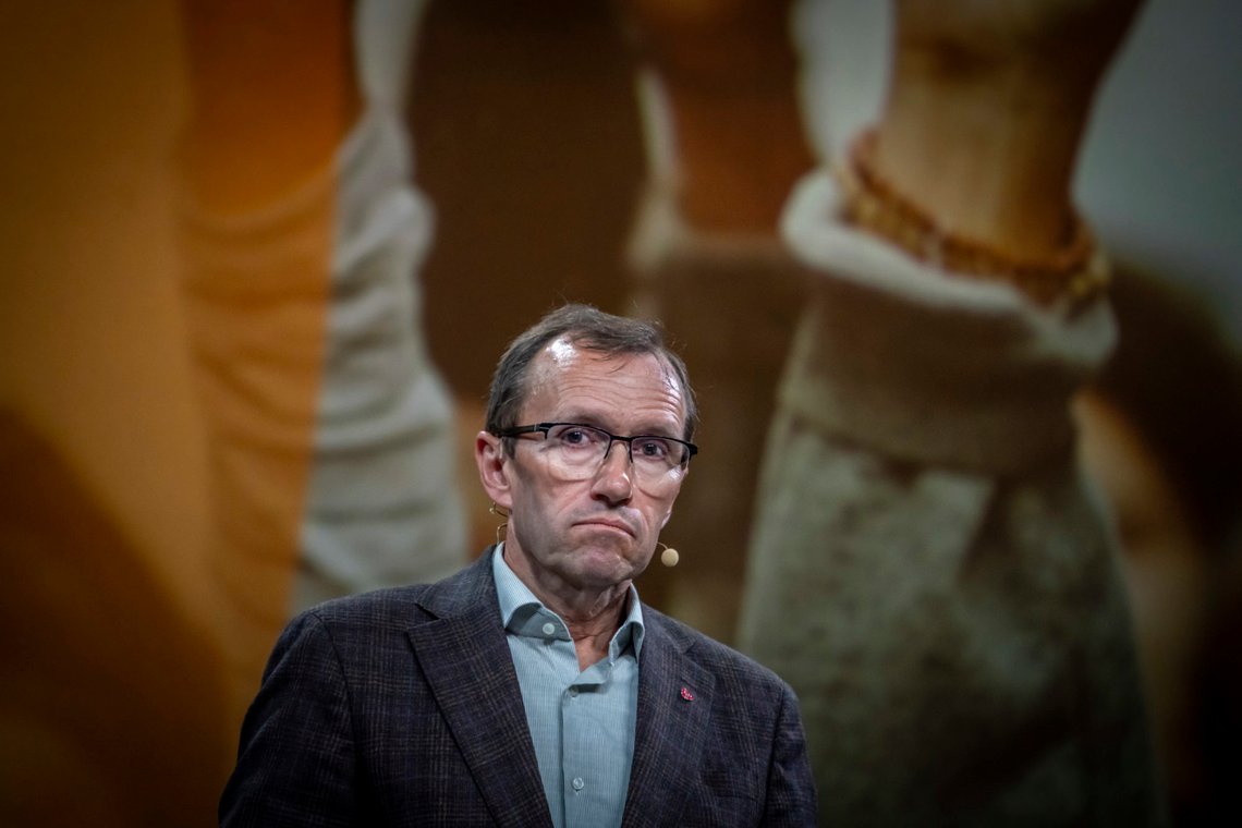 Espen Barth Eide, klima- og miljøminister AP, synes vindkraftmostandere er dumme.
Foto: Ole Berg-Rusten / NTB Espen Barth Eide, klima- og miljøminister AP, synes vindkraftmostandere er dumme.
Foto: Ole Berg-Rusten / NTB