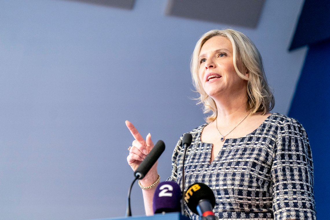 Frp-leder Sylvi Listhaug mener man må slutte å kalle Oslo for en trygg by.
Foto: Annika Byrde / NTB Frp-leder Sylvi Listhaug mener man må slutte å kalle Oslo for en trygg by.
Foto: Annika Byrde / NTB