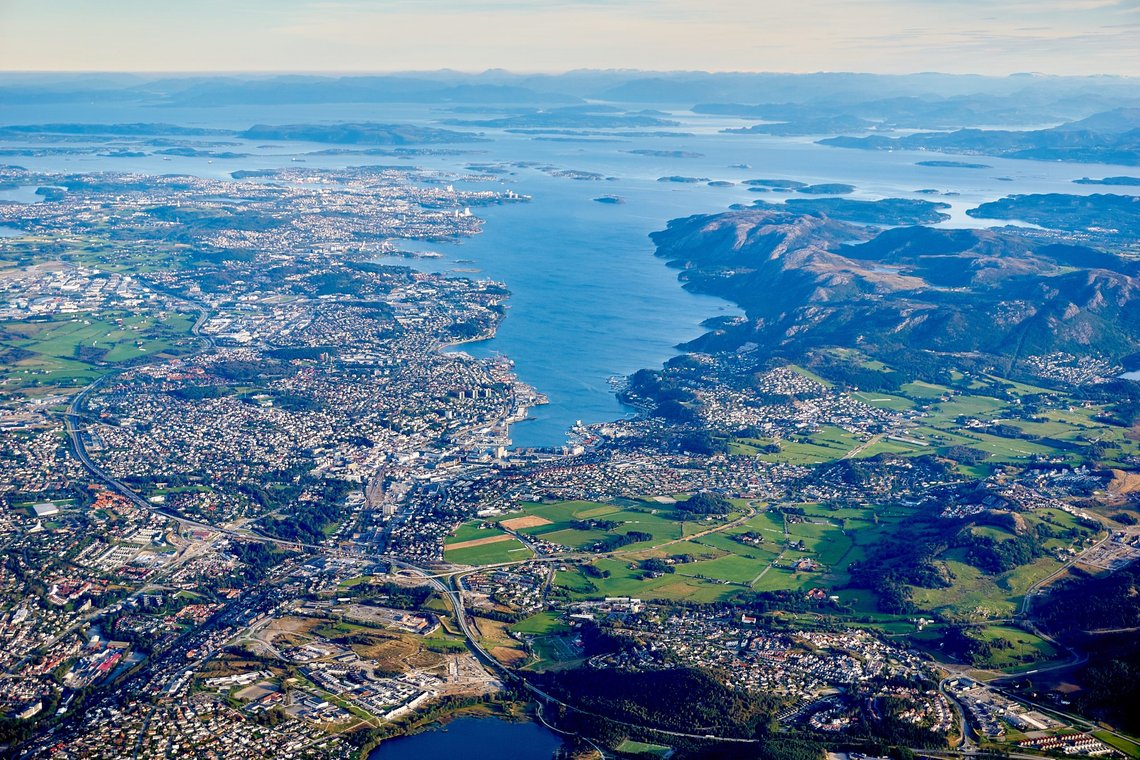 Sandnes oversiktsbilde. Det ser idyllisk ut, men ikke for elever ved barneskoler. Foto: Wikipedia Sandnes oversiktsbilde. Det ser idyllisk ut, men ikke for elever ved barneskoler. Foto: Wikipedia