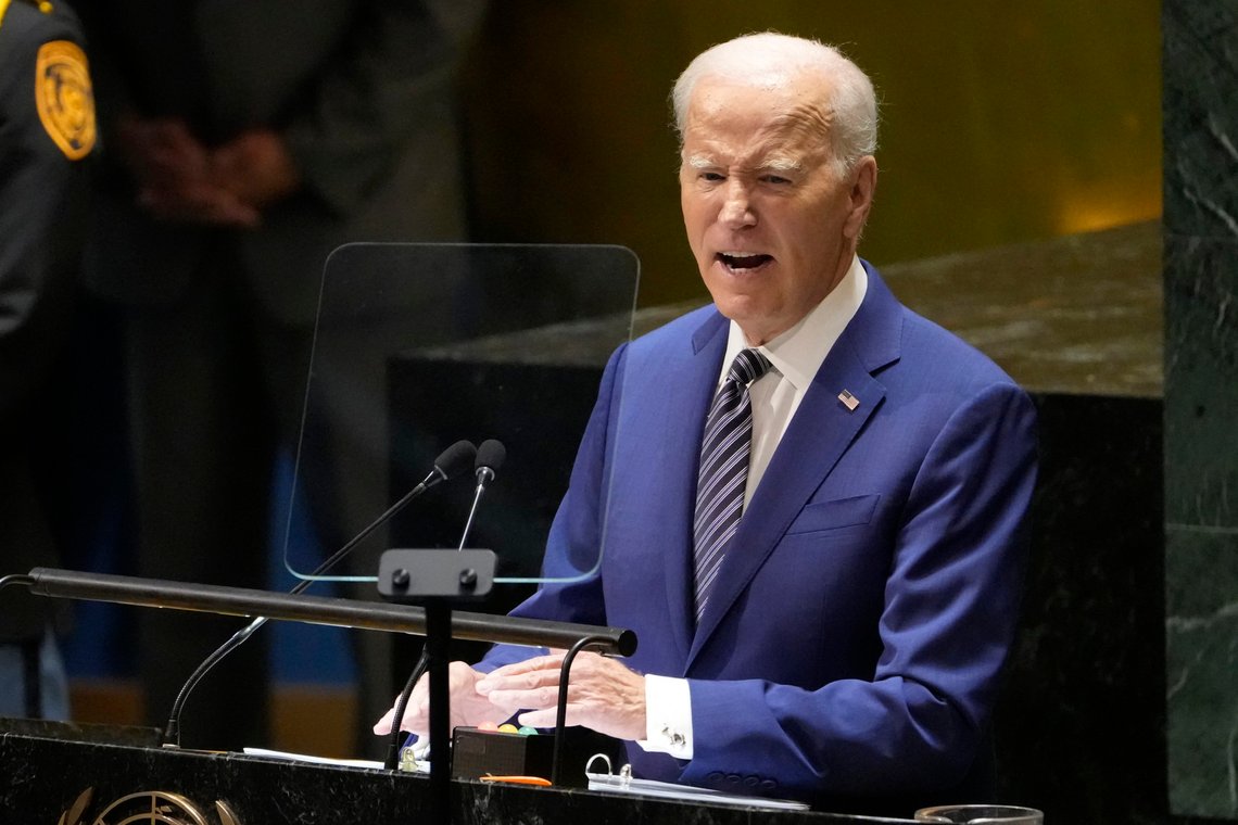 President Joe Biden nekter for å ha gjort noe galt. Foto: AP /Susan Walsh President Joe Biden nekter for å ha gjort noe galt. Foto: AP /Susan Walsh