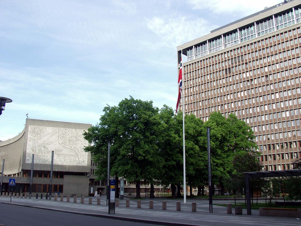 Regjeringskvartalet i Oslo sentrum er hjertet av statsforvaltningen. J. P. Fagerback /BSD/ Wikimedia Commons Regjeringskvartalet i Oslo sentrum er hjertet av statsforvaltningen. J. P. Fagerback /BSD/ Wikimedia Commons