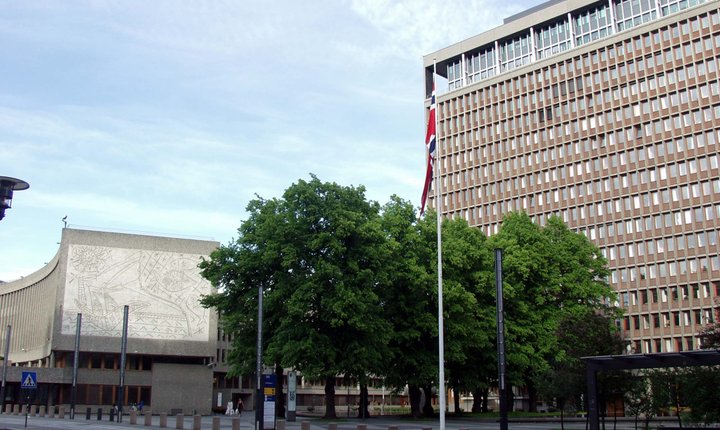 Regjeringskvartalet i Oslo sentrum er hjertet av statsforvaltningen. J. P. Fagerback /BSD/ Wikimedia Commons