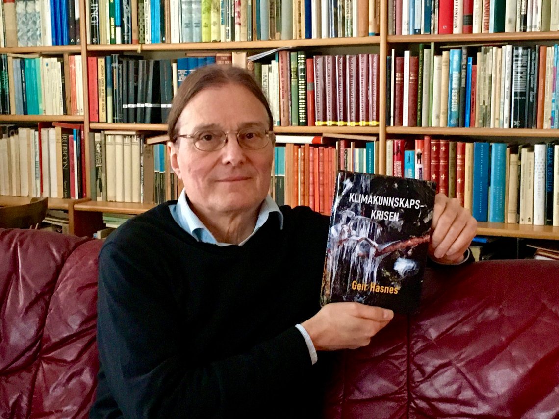 Geir Hasnes har skrevet boka «Klimakunnskapskrisen» som nå er kommet i 2. opplag. Foto: Privat Geir Hasnes har skrevet boka «Klimakunnskapskrisen» som nå er kommet i 2. opplag. Foto: Privat