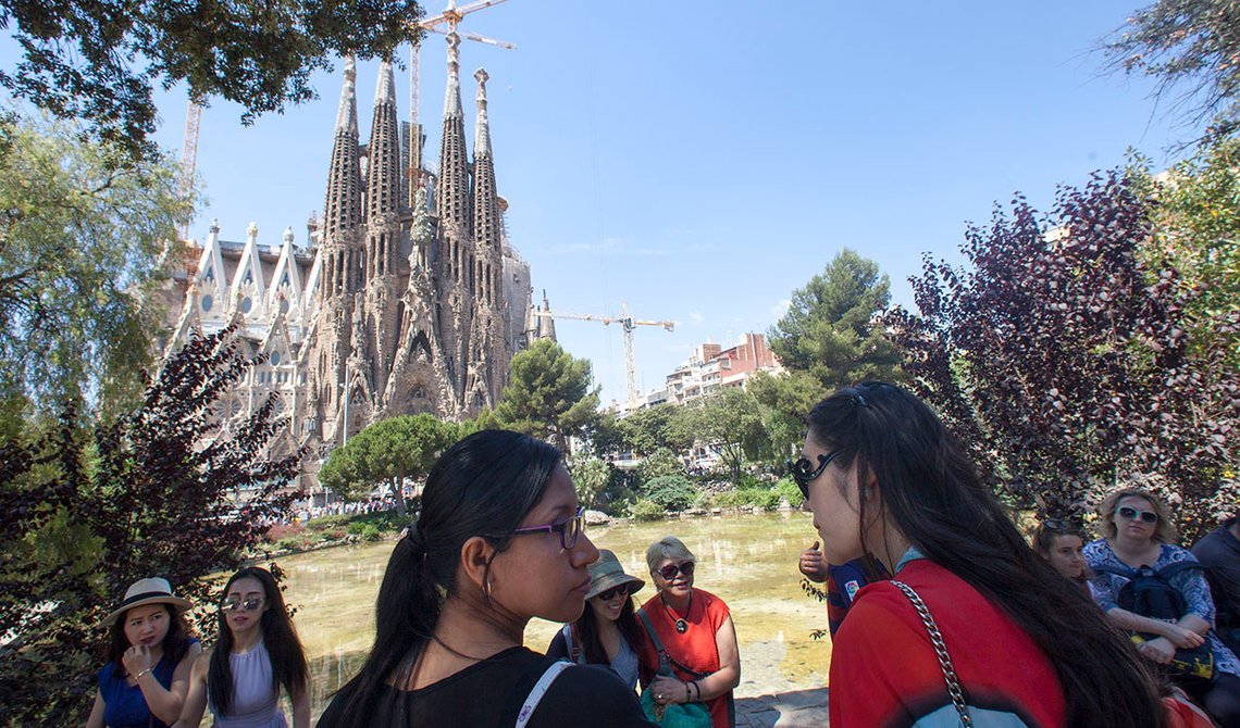 La Sagrada Familia – Den hellige familie. Foto: Arnt Jensvoll / Document La Sagrada Familia – Den hellige familie. Foto: Arnt Jensvoll / Document
