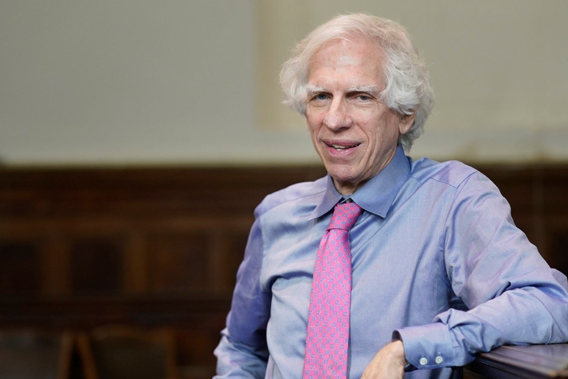 Judge Arthur Engoron poses for a picture in his courtroom in New York, Thursday, Sept. 28, 2023. Starting Monday, Oct. 2, Engoron will preside over a non-jury trial in Manhattan to resolve remaining claims in New York Attorney General Letitia James’ lawsuit against former President Donald Trump, his company and top executives. (AP Photo/Seth Wenig) Judge Arthur Engoron poses for a picture in his courtroom in New York, Thursday, Sept. 28, 2023. Starting Monday, Oct. 2, Engoron will preside over a non-jury trial in Manhattan to resolve remaining claims in New York Attorney General Letitia James’ lawsuit against former President Donald Trump, his company and top executives. (AP Photo/Seth Wenig)