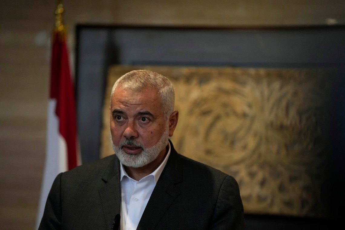 Ismail Haniyeh. Foto: AP /Hassan Ammar Ismail Haniyeh. Foto: AP /Hassan Ammar