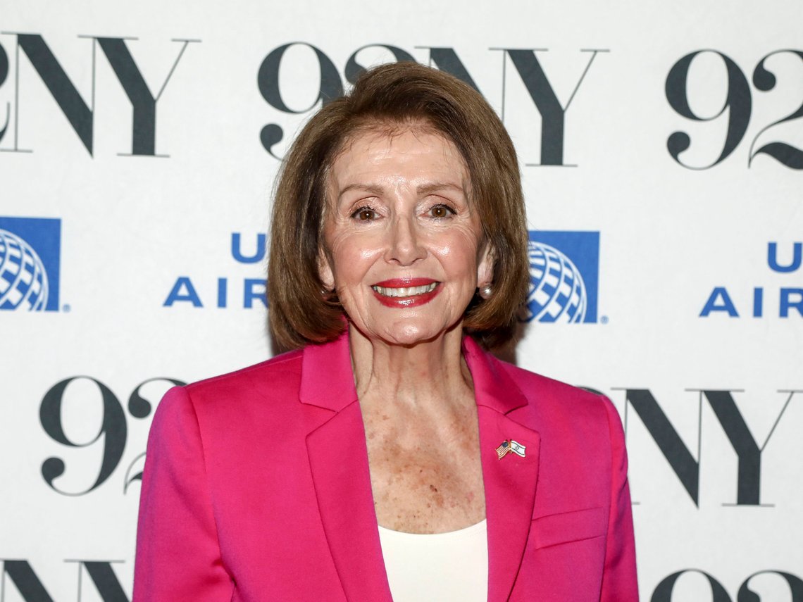 U.S. Rep. Nancy Pelosi, D-Calif., poses backstage before a live conversation at The 92nd Street Y on Monday, Oct. 16, 2023, in New York. (Photo by Andy Kropa/Invision/AP) U.S. Rep. Nancy Pelosi, D-Calif., poses backstage before a live conversation at The 92nd Street Y on Monday, Oct. 16, 2023, in New York. (Photo by Andy Kropa/Invision/AP)