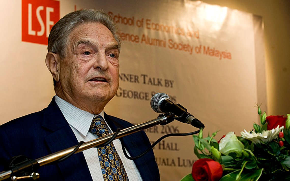 George Soros må bestemme seg for om han vil «frigjøre palestinerne» eller «eliminere jødene». Foto: Jeff Ooi, Wikimedia Commons George Soros må bestemme seg for om han vil «frigjøre palestinerne» eller «eliminere jødene». Foto: Jeff Ooi, Wikimedia Commons