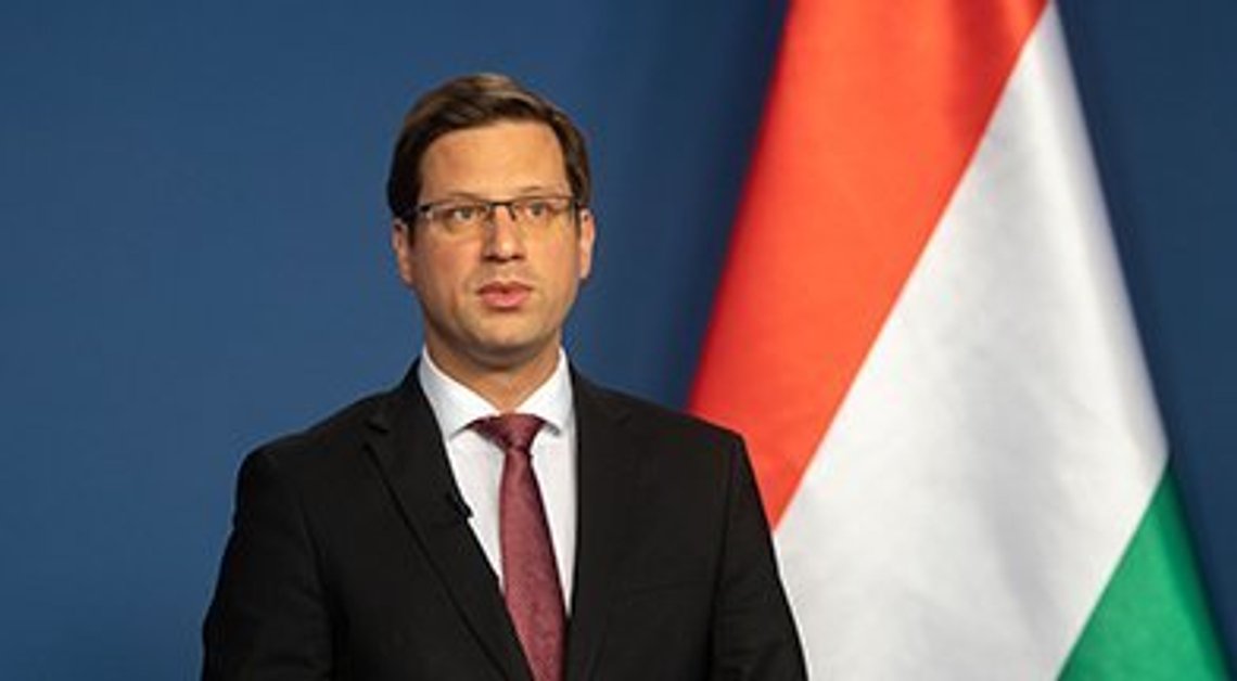 Gergely Gulyás er minister og leder statsministerens kontor for Viktor Orbán i Ungarn. Foto: SMK/ Budapest Gergely Gulyás er minister og leder statsministerens kontor for Viktor Orbán i Ungarn. Foto: SMK/ Budapest