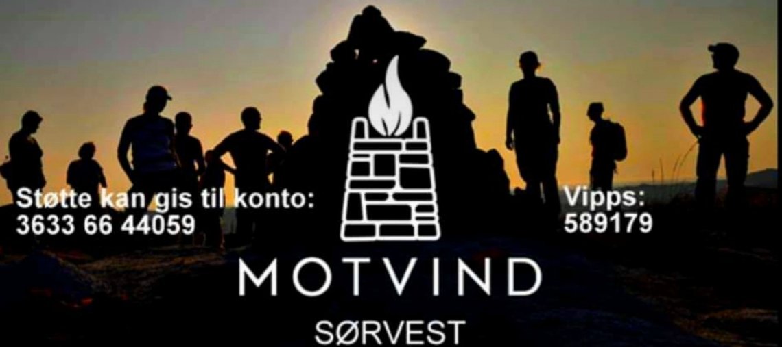 Vardebrenning er profilbilde for lokallaget Motvind Sørvest. Skjermdump fra Facebook. Vardebrenning er profilbilde for lokallaget Motvind Sørvest. Skjermdump fra Facebook.