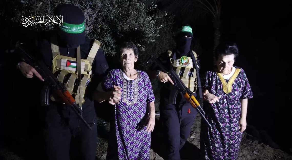 Yocheved Lifshitz og Nurit Cooper. Skjermdump