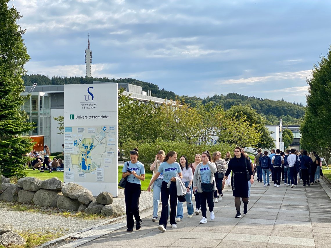 Antallet utenlandske studenter synker kraftig på UiS. Foto: Facebook/ UiS Antallet utenlandske studenter synker kraftig på UiS. Foto: Facebook/ UiS
