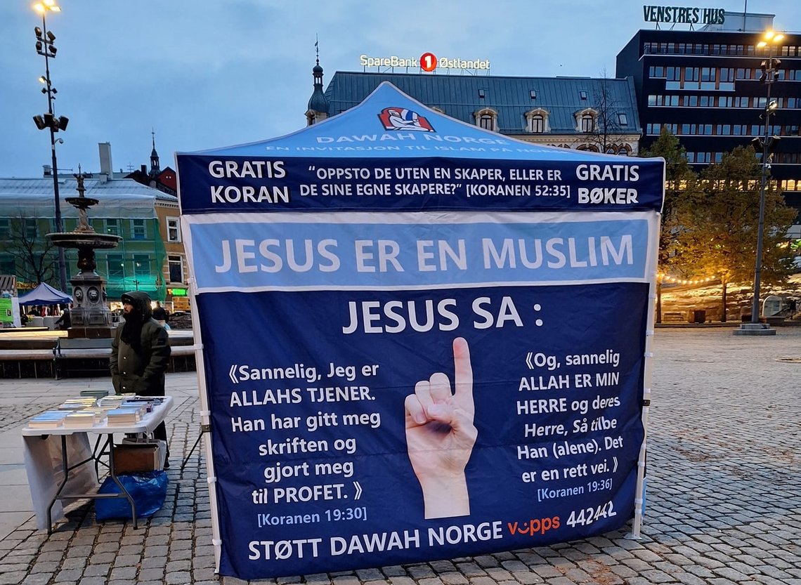 Foto: Norsk Dawah via Facebook (https://www.facebook.com/groups/norskdawah) Foto: Norsk Dawah via Facebook (https://www.facebook.com/groups/norskdawah)