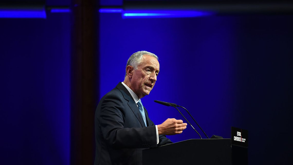 Portugals folkelige og avholdte sentrum-høyre-president Marcelo Rebelo de Sousa ga palestineren klar beskjed: – Denne krigen kan du ikke bebreide Israell for. Foto: Richter Frank-Jurgen, Wikimedia Commons CC BY-SA 2.0 DEED Portugals folkelige og avholdte sentrum-høyre-president Marcelo Rebelo de Sousa ga palestineren klar beskjed: – Denne krigen kan du ikke bebreide Israell for. Foto: Richter Frank-Jurgen, Wikimedia Commons CC BY-SA 2.0 DEED